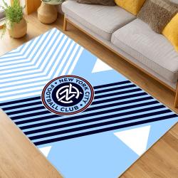 MLS New York City Fc Soccer Team Logo Sport Carpet Area Rug Home Decor Gift Idea For Fans NYCFC48