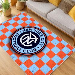 MLS New York City Fc Soccer Team Logo Sport Carpet Area Rug Home Decor Gift Idea For Fans NYCFC50