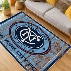 MLS New York City Fc Soccer Team Logo Sport Carpet Area Rug Home Decor Gift Idea For Fans NYCFC69