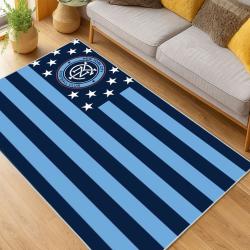 MLS New York City Fc Soccer Team Logo Sport Carpet Area Rug Home Decor Gift Idea For Fans NYCFC70