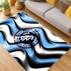 MLS New York City Fc Soccer Team Logo Sport Carpet Area Rug Home Decor Gift Idea For Fans NYCFC80