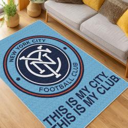 MLS New York City Fc Soccer Team Logo Sport Carpet Area Rug Home Decor Gift Idea For Fans NYCFC83
