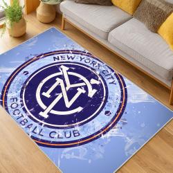 MLS New York City Fc Soccer Team Logo Sport Carpet Area Rug Home Decor Gift Idea For Fans NYCFC84