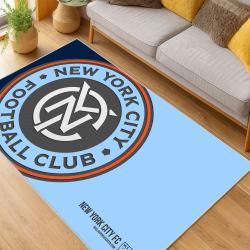 MLS New York City Fc Soccer Team Logo Sport Carpet Area Rug Home Decor Gift Idea For Fans NYCFC85
