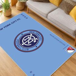 MLS New York City Fc Soccer Team Logo Sport Carpet Area Rug Home Decor Gift Idea For Fans NYCFC88