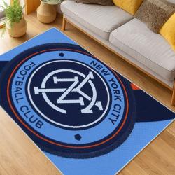 MLS New York City Fc Soccer Team Logo Sport Carpet Area Rug Home Decor Gift Idea For Fans NYCFC90