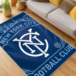 MLS New York City Fc Soccer Team Logo Sport Carpet Area Rug Home Decor Gift Idea For Fans NYCFC91