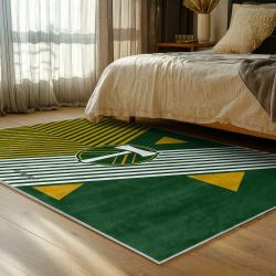 mls portland timbers fc area rug non slip soccer carpet home decor gift idea for fans bedroom ptfc32