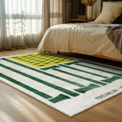 mls portland timbers fc area rug non slip soccer carpet home decor gift idea for fans bedroom ptfc33