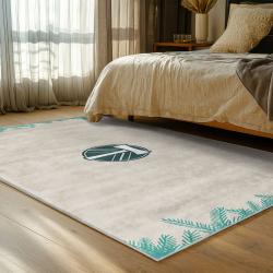 mls portland timbers fc area rug non slip soccer carpet home decor gift idea for fans bedroom ptfc43