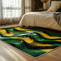 mls portland timbers fc area rug non slip soccer carpet home decor gift idea for fans bedroom ptfc52