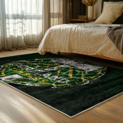 mls portland timbers fc area rug non slip soccer carpet home decor gift idea for fans bedroom ptfc62
