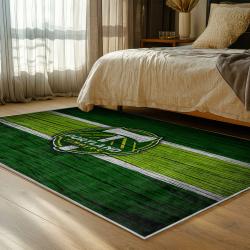 mls portland timbers fc area rug non slip soccer carpet home decor gift idea for fans bedroom ptfc85