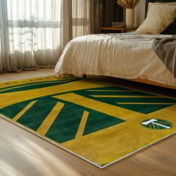 mls portland timbers fc area rug non slip soccer carpet home decor gift idea for fans bedroom ptfc96