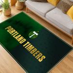 mls portland timbers fc area rug non slip soccer carpet home decor gift idea for fans living room ptfc11