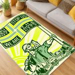 mls portland timbers fc area rug non slip soccer carpet home decor gift idea for fans living room ptfc16