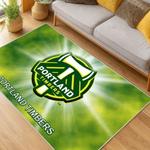 mls portland timbers fc area rug non slip soccer carpet home decor gift idea for fans living room ptfc30
