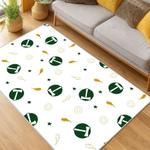 mls portland timbers fc area rug non slip soccer carpet home decor gift idea for fans living room ptfc4