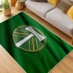 mls portland timbers fc area rug non slip soccer carpet home decor gift idea for fans living room ptfc50