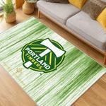 mls portland timbers fc area rug non slip soccer carpet home decor gift idea for fans living room ptfc53
