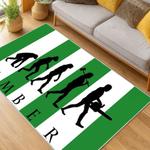mls portland timbers fc area rug non slip soccer carpet home decor gift idea for fans living room ptfc57
