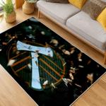 mls portland timbers fc area rug non slip soccer carpet home decor gift idea for fans living room ptfc63