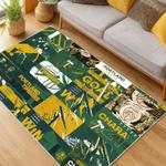 mls portland timbers fc area rug non slip soccer carpet home decor gift idea for fans living room ptfc79