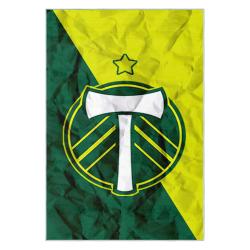 mls portland timbers fc area rug non slip soccer carpet home decor gift idea for fans ptfc12