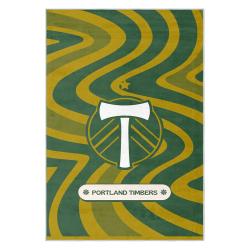 mls portland timbers fc area rug non slip soccer carpet home decor gift idea for fans ptfc2