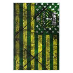 mls portland timbers fc area rug non slip soccer carpet home decor gift idea for fans ptfc28