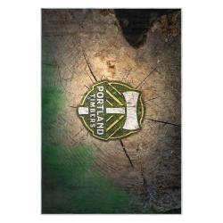 mls portland timbers fc area rug non slip soccer carpet home decor gift idea for fans ptfc29