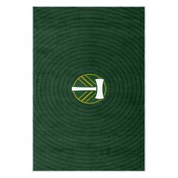 mls portland timbers fc area rug non slip soccer carpet home decor gift idea for fans ptfc31