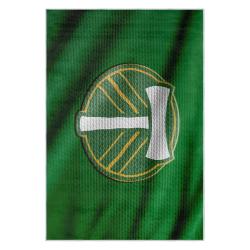 mls portland timbers fc area rug non slip soccer carpet home decor gift idea for fans ptfc50