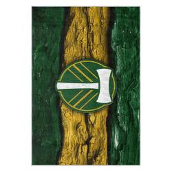 mls portland timbers fc area rug non slip soccer carpet home decor gift idea for fans ptfc60