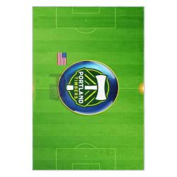 mls portland timbers fc area rug non slip soccer carpet home decor gift idea for fans ptfc75
