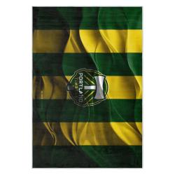 mls portland timbers fc area rug non slip soccer carpet home decor gift idea for fans ptfc77