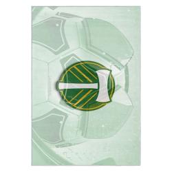 mls portland timbers fc area rug non slip soccer carpet home decor gift idea for fans ptfc8