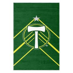 mls portland timbers fc area rug non slip soccer carpet home decor gift idea for fans ptfc81