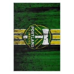 mls portland timbers fc area rug non slip soccer carpet home decor gift idea for fans ptfc88