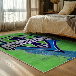 mls seattle sounders fc soccer team logo sport carpet area rug home decor gift idea for fans bedroom ssfc106