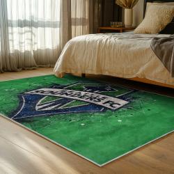 mls seattle sounders fc soccer team logo sport carpet area rug home decor gift idea for fans bedroom ssfc11