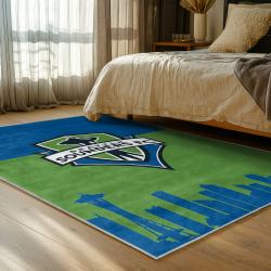 mls seattle sounders fc soccer team logo sport carpet area rug home decor gift idea for fans bedroom ssfc16