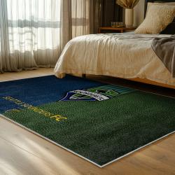 mls seattle sounders fc soccer team logo sport carpet area rug home decor gift idea for fans bedroom ssfc22