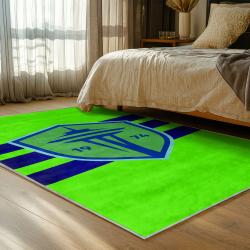 mls seattle sounders fc soccer team logo sport carpet area rug home decor gift idea for fans bedroom ssfc37