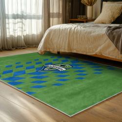 mls seattle sounders fc soccer team logo sport carpet area rug home decor gift idea for fans bedroom ssfc40