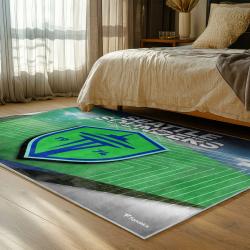 mls seattle sounders fc soccer team logo sport carpet area rug home decor gift idea for fans bedroom ssfc53