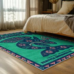 mls seattle sounders fc soccer team logo sport carpet area rug home decor gift idea for fans bedroom ssfc6