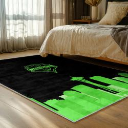 mls seattle sounders fc soccer team logo sport carpet area rug home decor gift idea for fans bedroom ssfc61