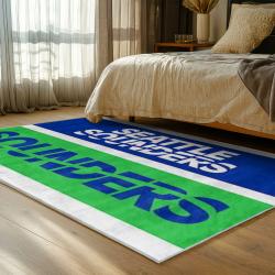 mls seattle sounders fc soccer team logo sport carpet area rug home decor gift idea for fans bedroom ssfc70
