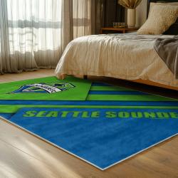 mls seattle sounders fc soccer team logo sport carpet area rug home decor gift idea for fans bedroom ssfc72